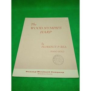 Florence Rea The Wood Nymph's Harp Sheet Music Zohlen music house  A34